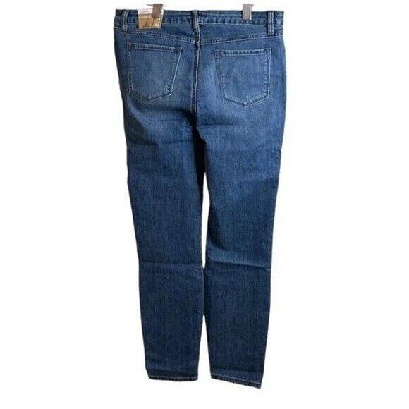 NWT prAna Sienna Skinny Stretch Cotton Mid Rise Jeans 14 / 32 True Blue #3215 - Picture 12 of 14